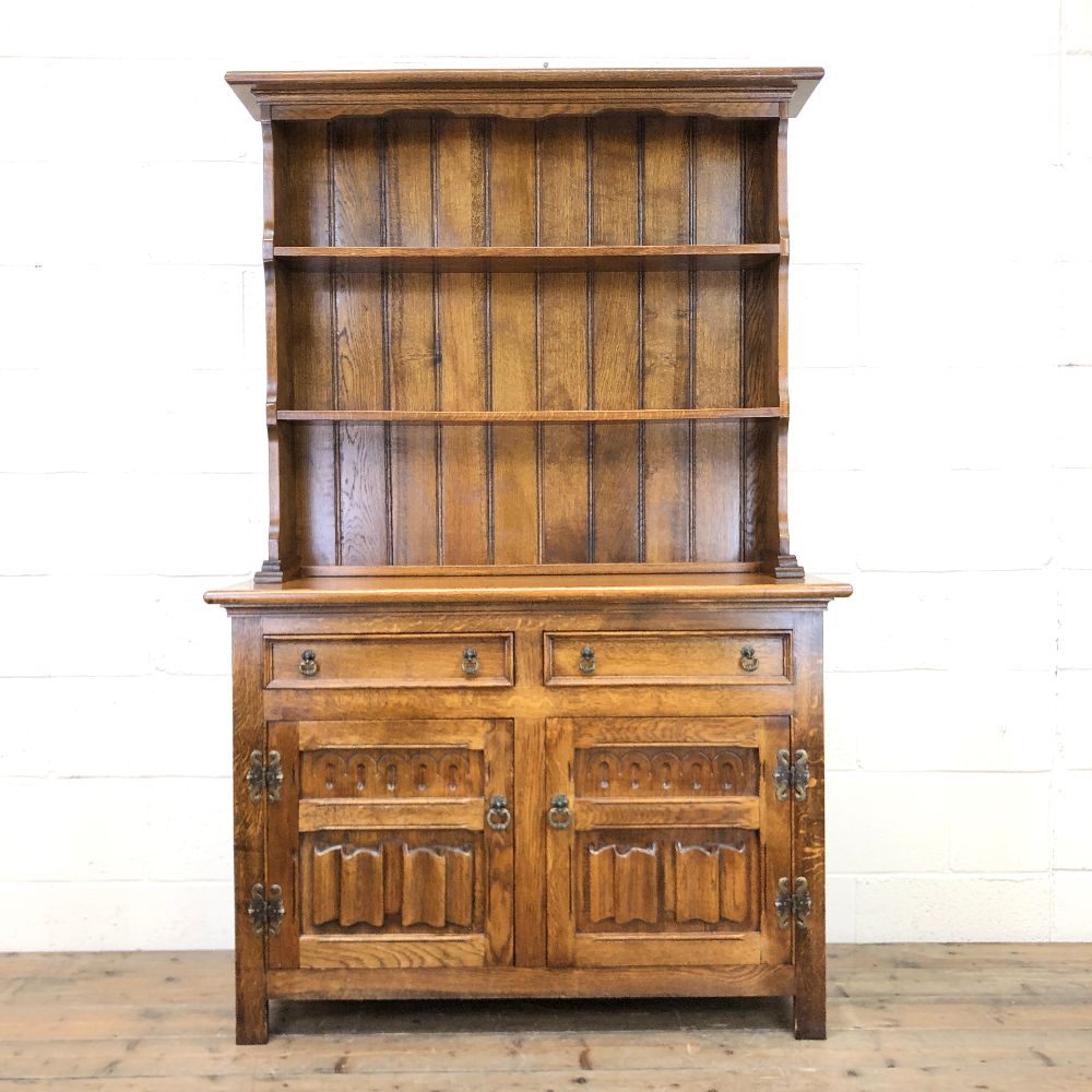 20th Century Oak Dresser M 2487 Penderyn Antiques   20th Century Oak Dresser 1 