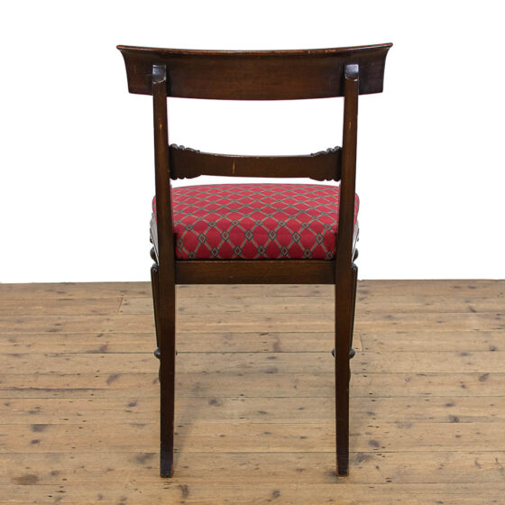M-4675 Set of Eight Mahogany Regency Dining Chairs Penderyn Antiques (6)