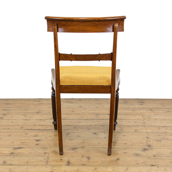 M-4743 Set of Six Antique Mahogany Dining Chairs Penderyn Antiques (6)