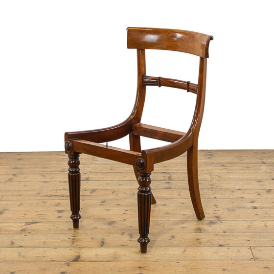 M-4743 Set of Six Antique Mahogany Dining Chairs Penderyn Antiques (8)