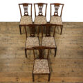 M-4925 Set of Six Antique Dining Chairs Penderyn Antiques (2)