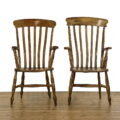 M-4997 & M-4998 Two Similar Antique Windsor Armchairs Penderyn Antiques (3)