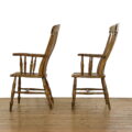 M-4997 & M-4998 Two Similar Antique Windsor Armchairs Penderyn Antiques (6)