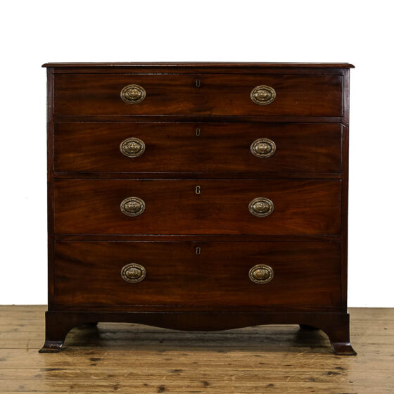 M-5017 Antique Mahogany Chest of Drawers Penderyn Antiques (2)