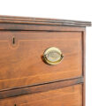 M-5021 Antique Regency Mahogany Chest of Drawers Penderyn Antiques (9)