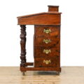 M-5072 Antique Victorian Rosewood Davenport Desk Penderyn Antiques (4)