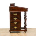 M-5072 Antique Victorian Rosewood Davenport Desk Penderyn Antiques (6)