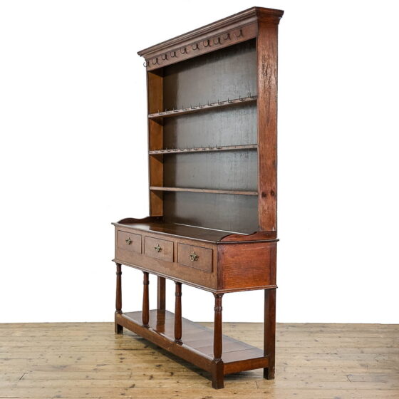 M-5078 Antique 19th Century Oak Dresser Penderyn Antiques (7)