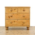 M-5108 Small Antique Victorian Pine Chest of Drawers Penderyn Antiques (2)