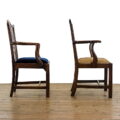 M-4930 & M-5118 Duo of Upholstered Armchairs Penderyn Antiques (4)