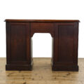 M-5138 Early 20th Century Oak Pedestal Desk Penderyn Antiques (5)