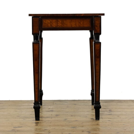 M-5148 Antique Italian Neoclassical Marquetry Side Table Penderyn Antiques (3)