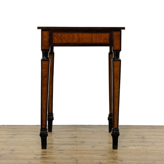 M-5148 Antique Italian Neoclassical Marquetry Side Table Penderyn Antiques (5)
