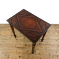 M-5148 Antique Italian Neoclassical Marquetry Side Table Penderyn Antiques (6)