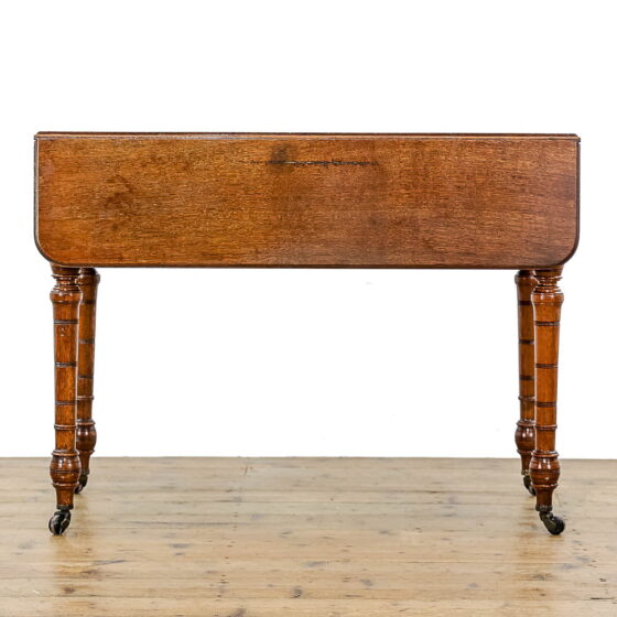 M-5175 Antique Victorian Pembroke Table Penderyn Antiques (2)