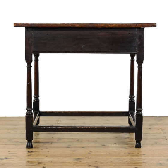 M-5240 Antique Charles II Oak Side Table Penderyn Antiques (9)