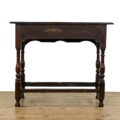 M-5241 Antique Early 18th Century Oak Lowboy Side Table Penderyn Antiques (4)