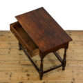 M-5241 Antique Early 18th Century Oak Lowboy Side Table Penderyn Antiques (6)