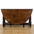 M-5257 Large Antique Oak Gateleg Table Penderyn Antiques (6)