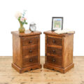 M-5304 Reclaimed Pair of Bedside Cabinets Penderyn Antique (1)