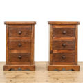 M-5304 Reclaimed Pair of Bedside Cabinets Penderyn Antique (3)
