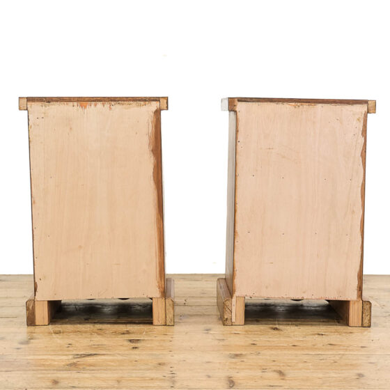 M-5304 Reclaimed Pair of Bedside Cabinets Penderyn Antique (5)