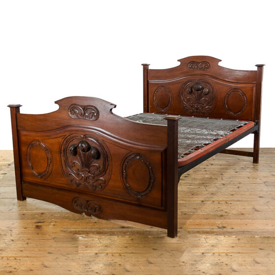 M-5306 Antique Prince of Wales Bed Penderyn Antiques (1)