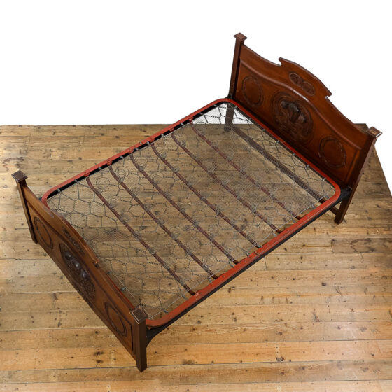 M-5306 Antique Prince of Wales Bed Penderyn Antiques (6)