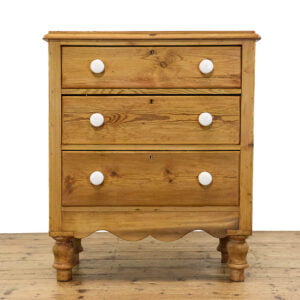 M-5375 Antique Victorian Pine Chest of Drawers Penderyn Antiques (2)