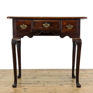 M-5392 Late 18th Century Antique Oak Lowboy Table Penderyn Antiques (2)