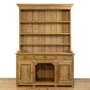 Antique 19th Century Rustic Pine Dresser Penderyn Antiques (1)