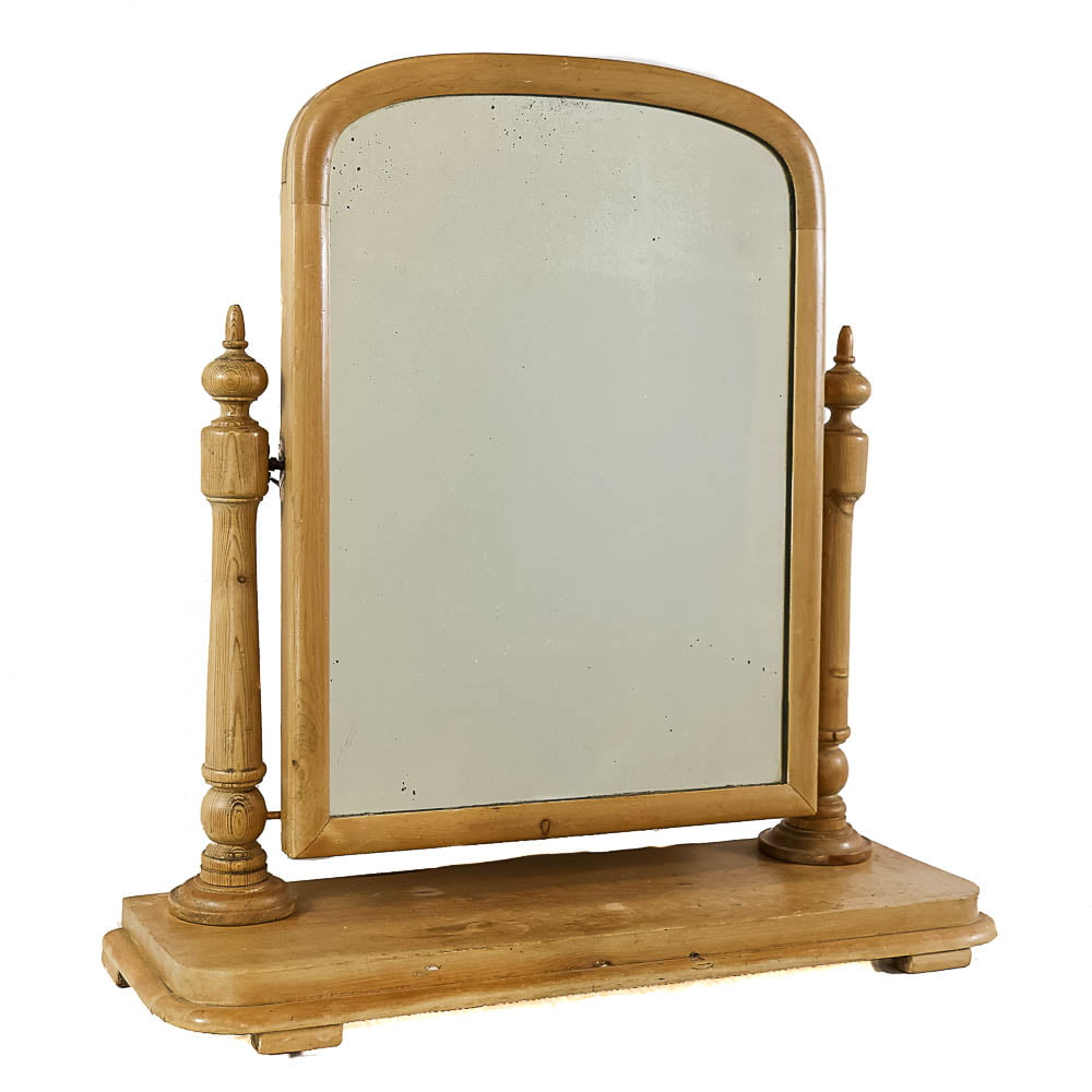 Large Pine Dressing Table Mirror