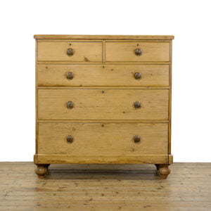 M-4972 Large Antique Victorian Pine Chest of Drawers Penderyn Antiques 1