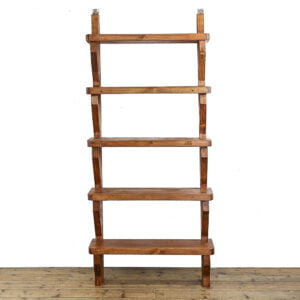 M-5399 Reclaimed Pine Ladder Shelves Penderyn Antiques (1)
