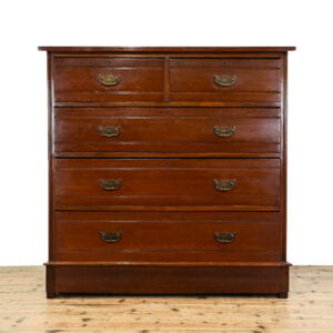 M-5449 Antique 19th Century Mahogany Chest of Drawers Penderyn Antiques (1)