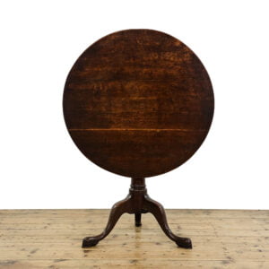 M-5453 Antique George lll Oak Tilt Top Table Penderyn Antiques (1)