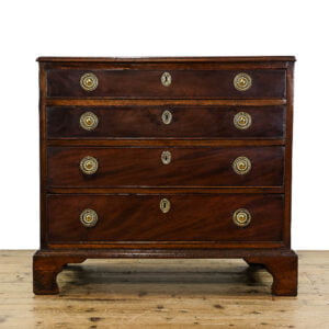 M-5482 Antique 19th Century Mahogany Chest of Drawers Penderyn Antiques (2)